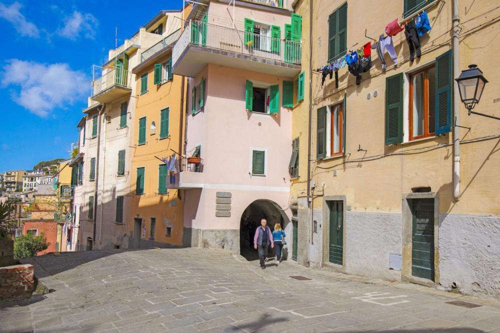 Ferienwohnung Nonno Dante Riomaggiore Exterior foto
